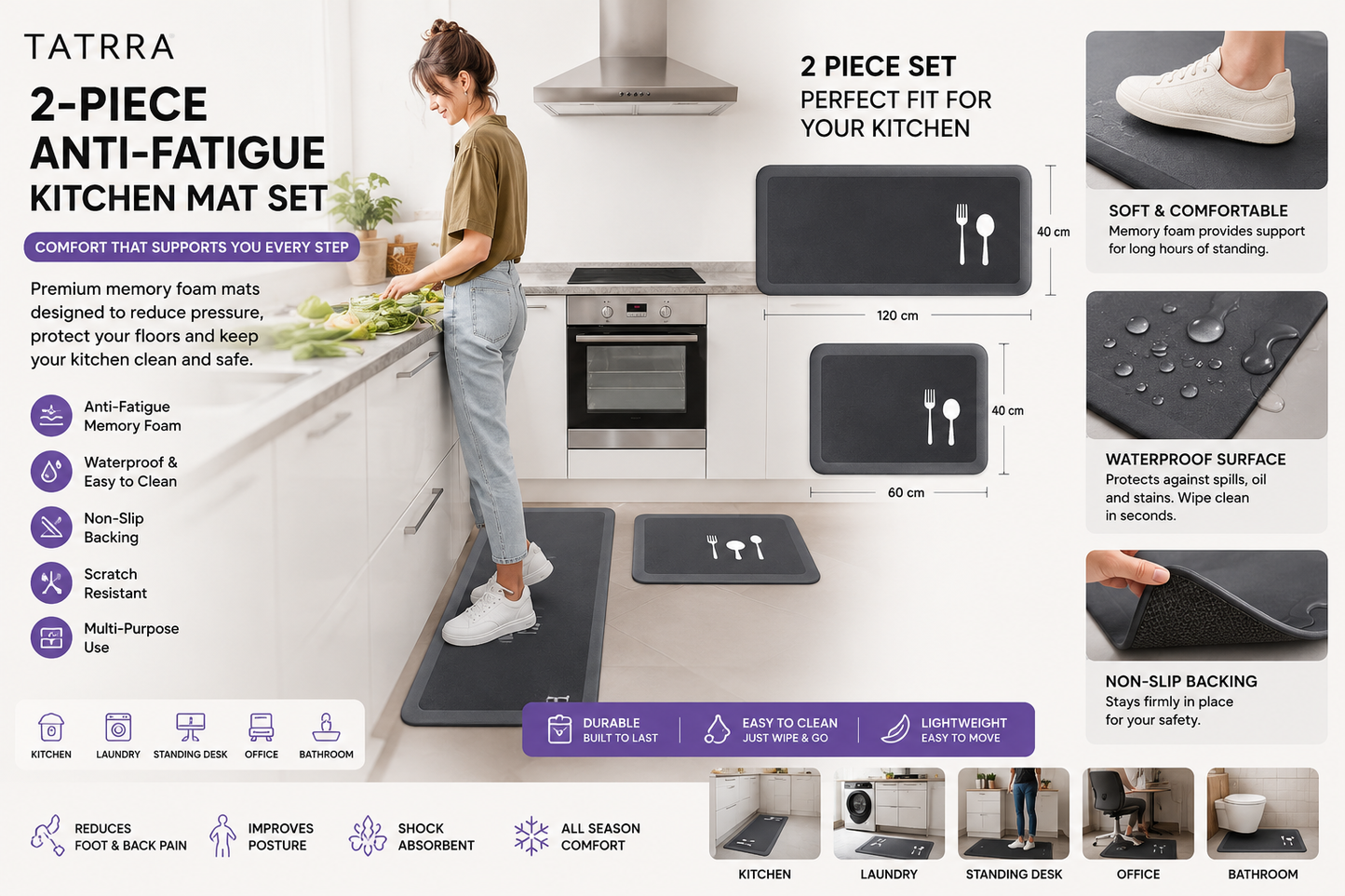 Kitchen Mat for comfort